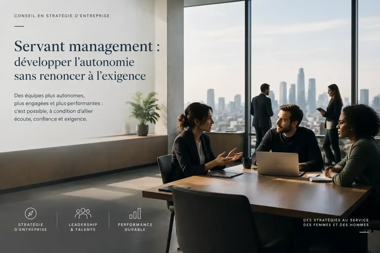 Servant management : développer l’autonomie sans renoncer à l’exigence