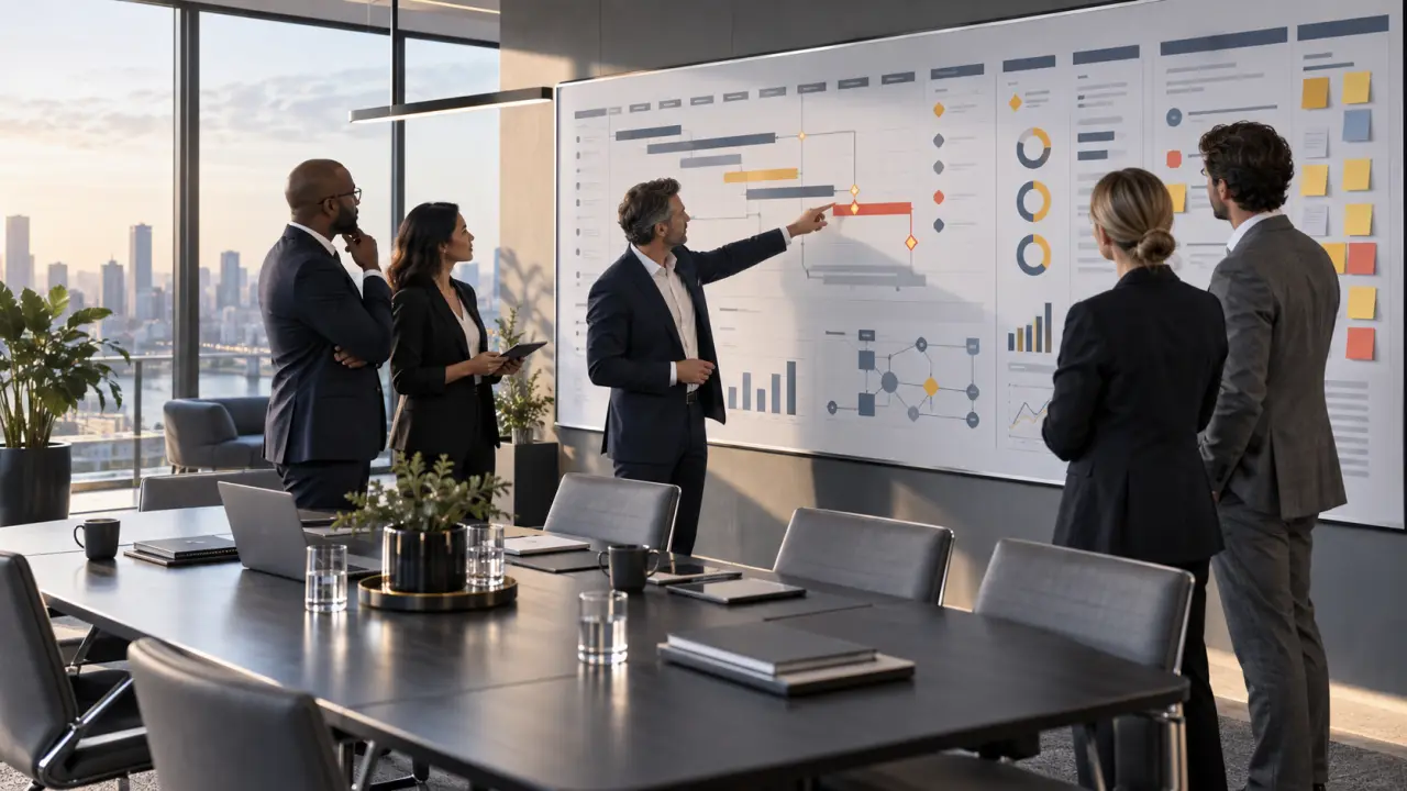 Les outils de management visuel rendent les écarts visibles avant qu’ils ne bloquent le projet